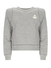 PrissaLogo Print Sweatshirt Grey - ISABEL MARANT - BALAAN 2