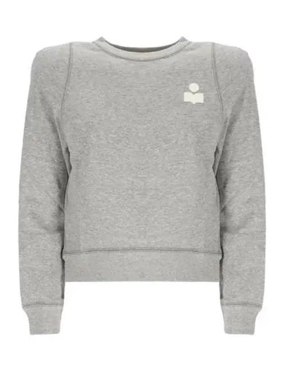 PrissaLogo Print Sweatshirt Grey - ISABEL MARANT - BALAAN 2