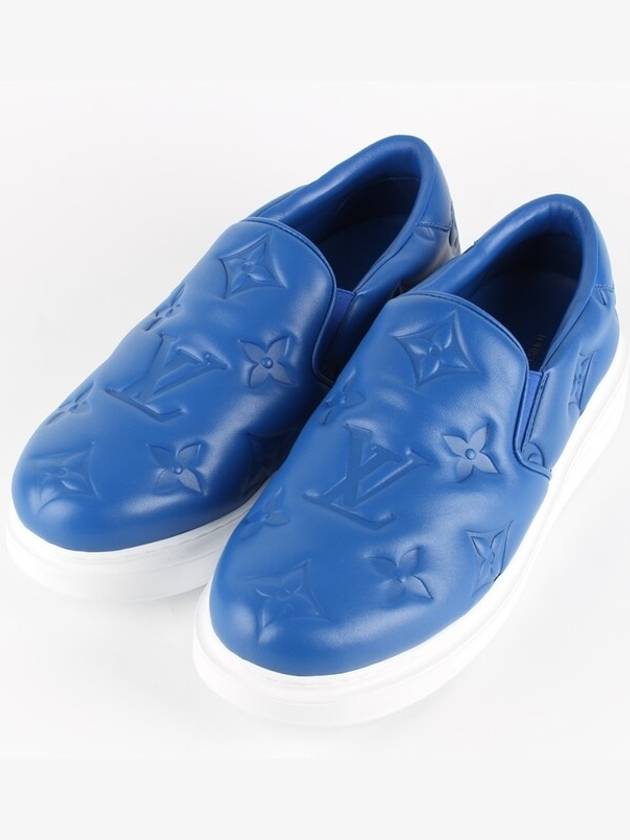 Monogram Beverly Hills Slip On Blue 8 5 275 - LOUIS VUITTON - BALAAN 1