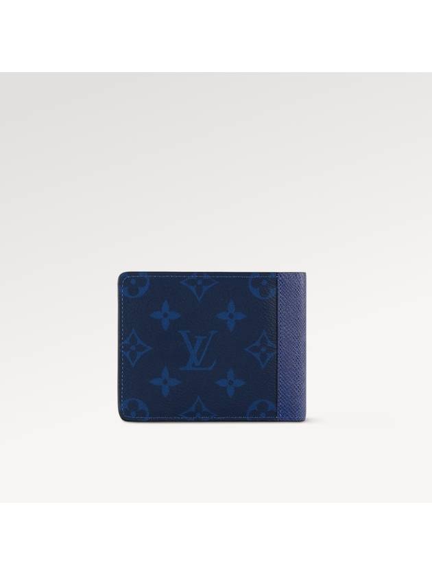 Monogram Multiple Half Wallet Blue - LOUIS VUITTON - BALAAN 8