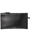 Folded Logo Calfskin Tote Bag Black - ALAIA - BALAAN 11