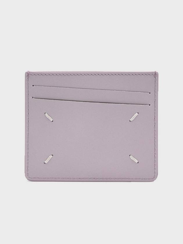 Stitch Diagonal Card Wallet Purple - MAISON MARGIELA - BALAAN 2