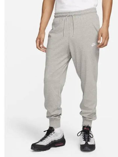 Club Knit Jogger Track Pants Grey - NIKE - BALAAN 2