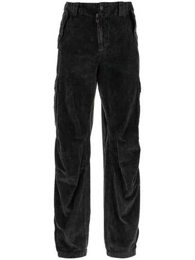 corduroy cargo pants - DOLCE&GABBANA - BALAAN 1