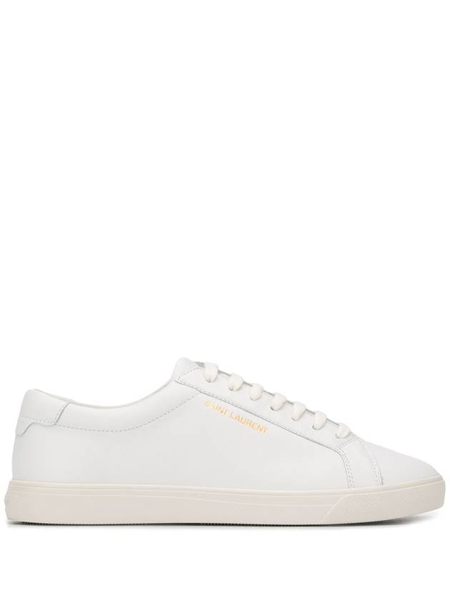 Women's Andy Low Top Sneakers White - SAINT LAURENT - BALAAN 2