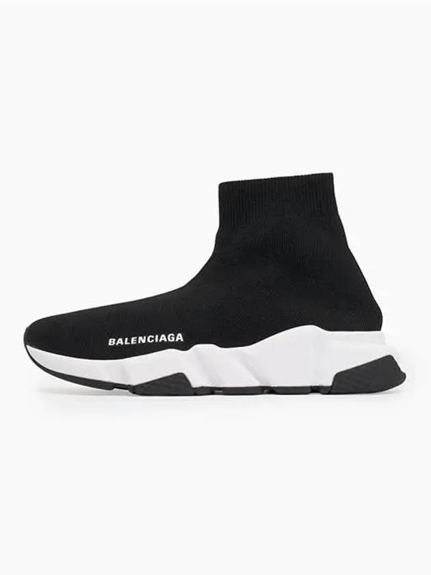 Speed Trainer High Top Sneakers Black - BALENCIAGA - BALAAN 4