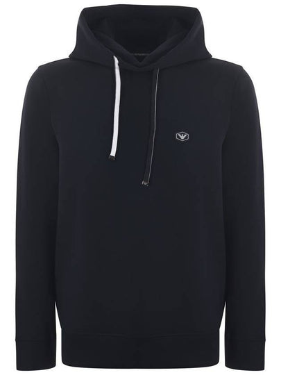 Men's Logo Hood Navy - EMPORIO ARMANI - BALAAN 2