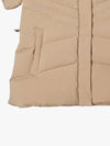 Women s Driving Short Sleeve Down Vest DF48DV32 BEIGE - DRUH GOLF - BALAAN 5