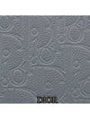 Half Wallet Deep Gray Dior Gravity Leather - DIOR - BALAAN 4