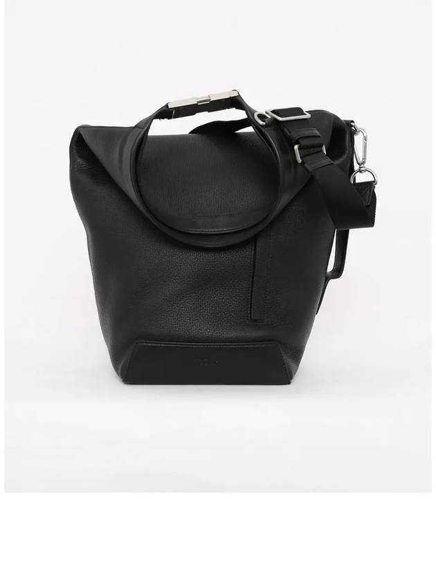 Dry Large Leather Cross Bag Black - MULBERRY - BALAAN 3