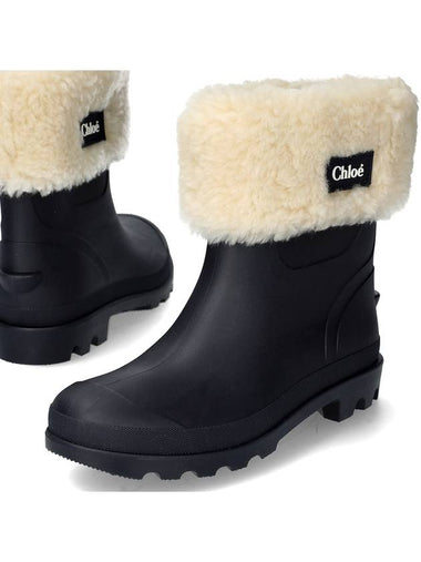 Logo Fur Rain Boots C20283 859 - CHLOE - BALAAN 1