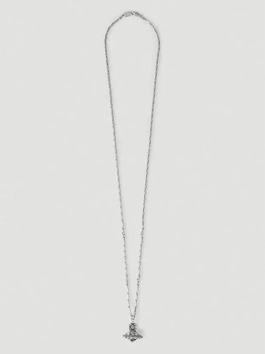 Glenda Pendant Logo Plas Fastening Necklace 6302039H 02Q115 SMQ115 - VIVIENNE WESTWOOD - BALAAN 2