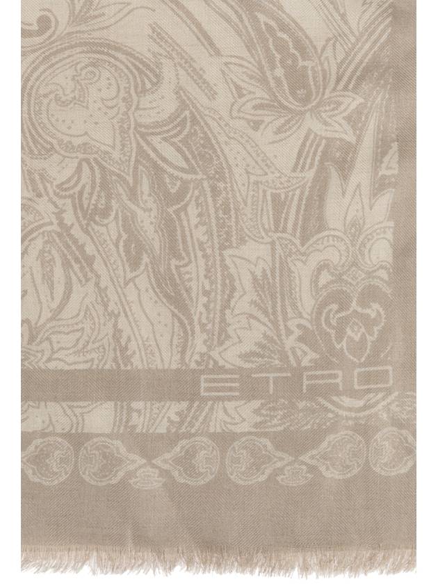 Etro Scarf With Decorative Pattern, Men's, Beige - ETRO - BALAAN 5