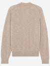 Fox Head Patch Classic Cardigan Beige Melange - MAISON KITSUNE - BALAAN 3