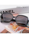 Sunglasses SAMMI G S 807 Square Black HornRim Polarized Fashion - JIMMY CHOO - BALAAN 3