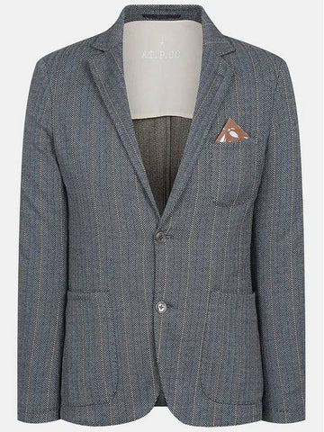 Men's Herringbone Jacket MMJAL5T18 709 - AT.P.CO - BALAAN 1