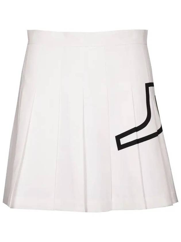 Naomi Pleated Skirt White - J.LINDEBERG - BALAAN 3