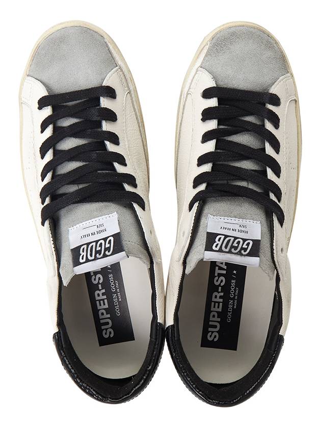 Super Star Low Top Sneakers White Grey - GOLDEN GOOSE - BALAAN 3