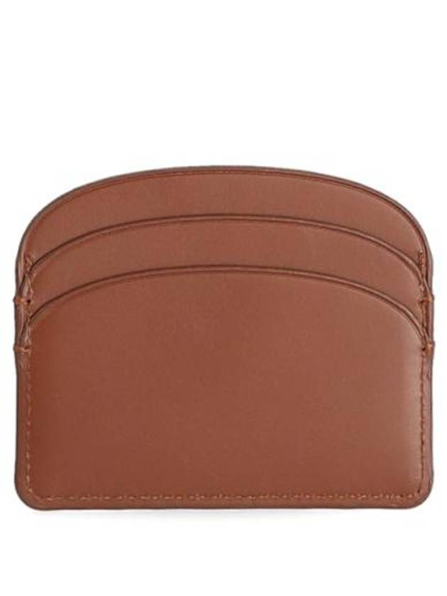 Demi Lune Card Wallet Brown - A.P.C. - BALAAN 3