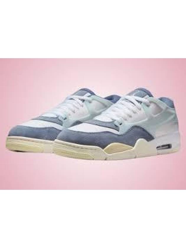 Air Jordan 4 RM Low Top Sneakers Diffused Blue - NIKE - BALAAN 2