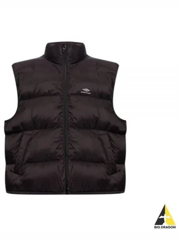 Quilted Nylon Puffer Vest Black - BALENCIAGA - BALAAN 2