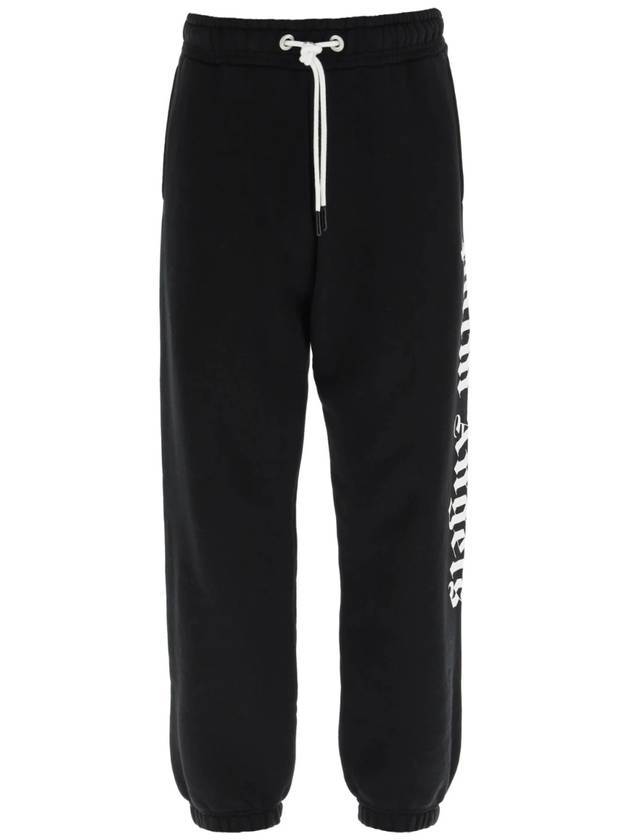 Side Logo Training Track Pants Black - PALM ANGELS - BALAAN 1