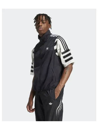 adidas 3S Microfleece Vest Black IZ4799 - ADIDAS - BALAAN 2