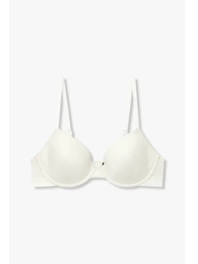 UNDERWEAR Women s Embroidered Logo Banding Contour Bra Cream - EMPORIO ARMANI - BALAAN 1