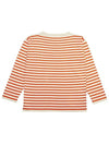 Boatman Striped T Shirt Orange BMN RCO - ANDERSEN-ANDERSEN - BALAAN 1