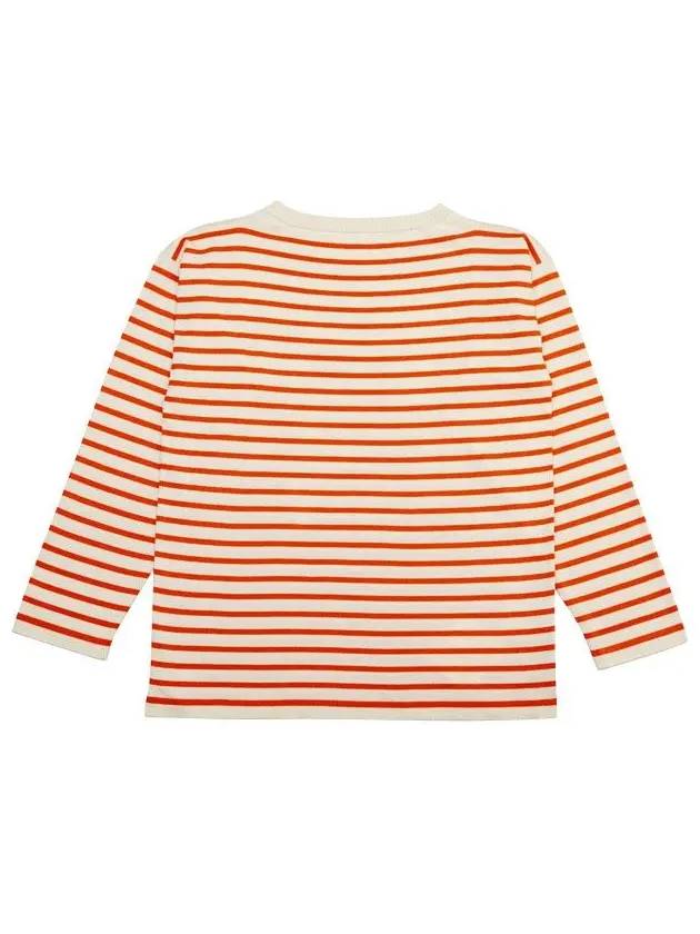 Boatman Striped T Shirt Orange BMN RCO - ANDERSEN-ANDERSEN - BALAAN 1