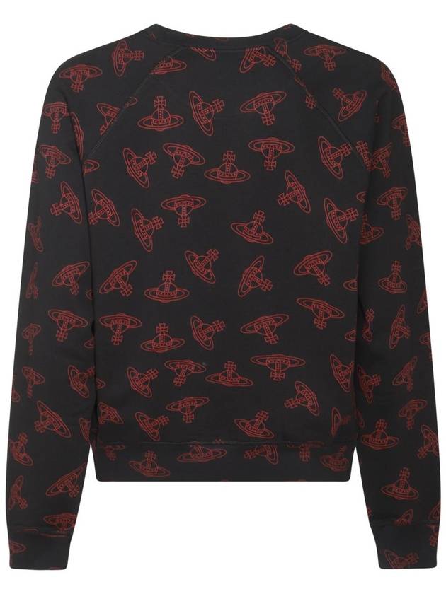 Raglan Sweatshirt Black - VIVIENNE WESTWOOD - BALAAN 4