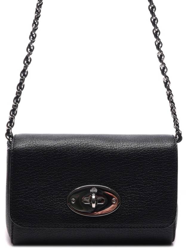 Lily Small Shoulder Bag Black - MULBERRY - BALAAN 3