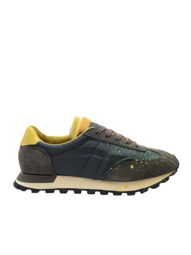 Replica Paint Runner Low Top Sneakers Green - MAISON MARGIELA - BALAAN 1