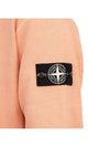 70% Recycled Cotton Fleece Tinto Terra Sweatshirt Pink - STONE ISLAND - BALAAN 7