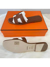 Oran Gold Sandals Slippers - HERMES - BALAAN 4