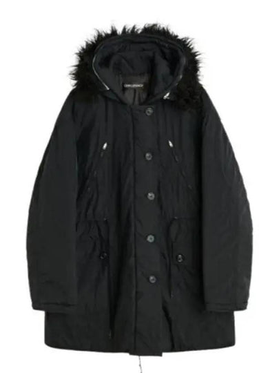 Subtle Hooded Parka Black - OUR LEGACY - BALAAN 2