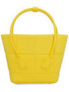 Arco Mini Rubber Tote Bag Lemon - BOTTEGA VENETA - BALAAN 2