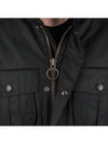 Corbridge Wax Zip-Up Jacket Black - BARBOUR - BALAAN 7