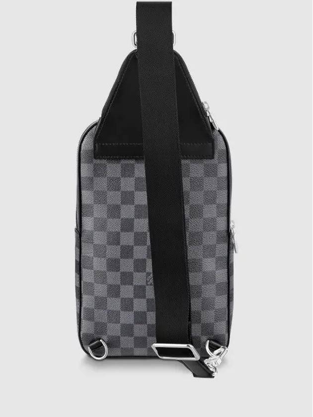 Avenue Leather Sling Bag Grey - LOUIS VUITTON - BALAAN 7