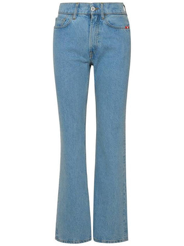 Amish Kendall Blue Cotton Jeans - AMISH - BALAAN 1