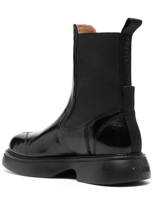 Everyday Mid Chelsea Boots Black - GANNI - BALAAN 4