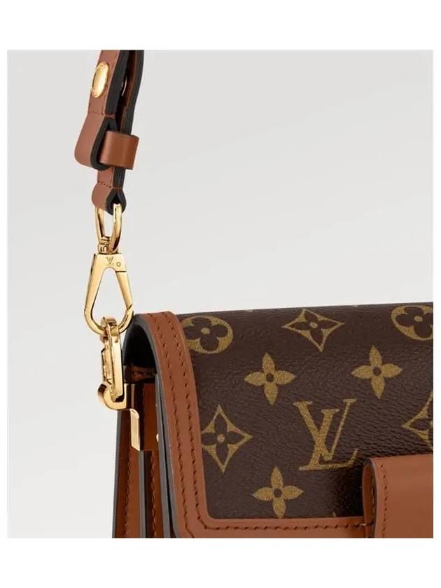 Mini Dauphine Shoulder Bag Brown - LOUIS VUITTON - BALAAN 3