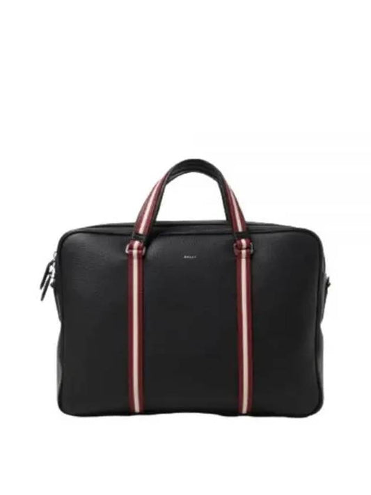 MAB01LVT606U901P Leather Briefcase Tote Bag Bag - BALLY - BALAAN 1