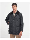 Men's Beaufort Wax Jacket Sage - BARBOUR - BALAAN 4