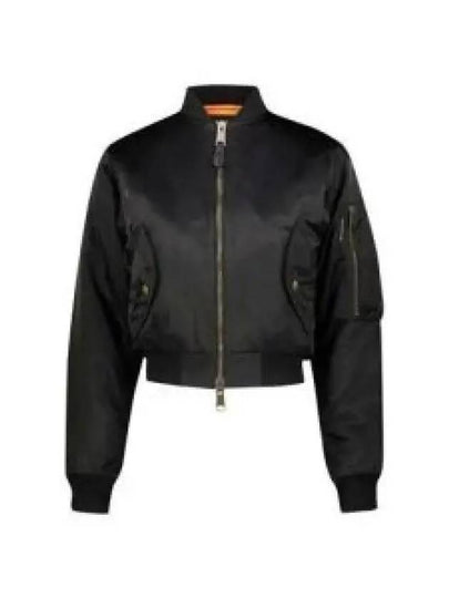 Shrunk Bomber Jacket Black - BALENCIAGA - BALAAN 2