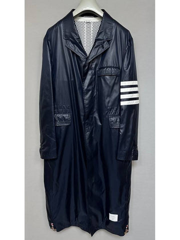 Diagonal armband ripstop coat 3 - THOM BROWNE - BALAAN 1