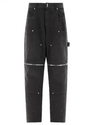 Zipper detail wide cargo pants 270921 - GIVENCHY - BALAAN 1