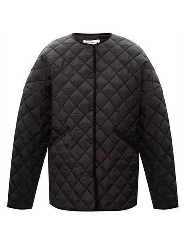 Quilted Jacket Black - TOTEME - BALAAN 1