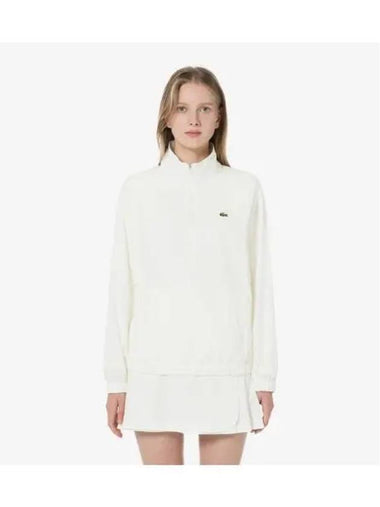 Women s Woven Anorak OFFWHITE Off White - LACOSTE - BALAAN 1