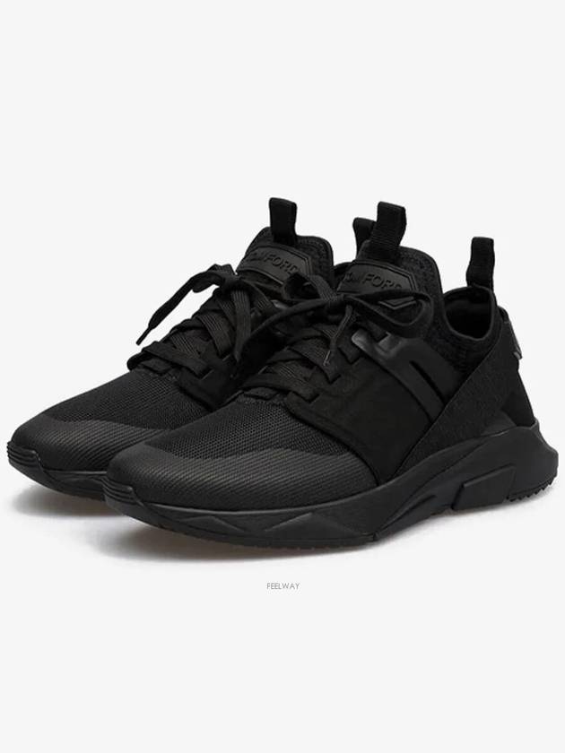 Jago Low-Top Sneakers Black - TOM FORD - BALAAN 2